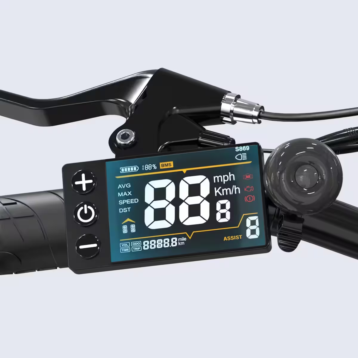 EVERCROSS EK15 - Bici elettrica da città, 36 V 250 W a doppio assorbimento