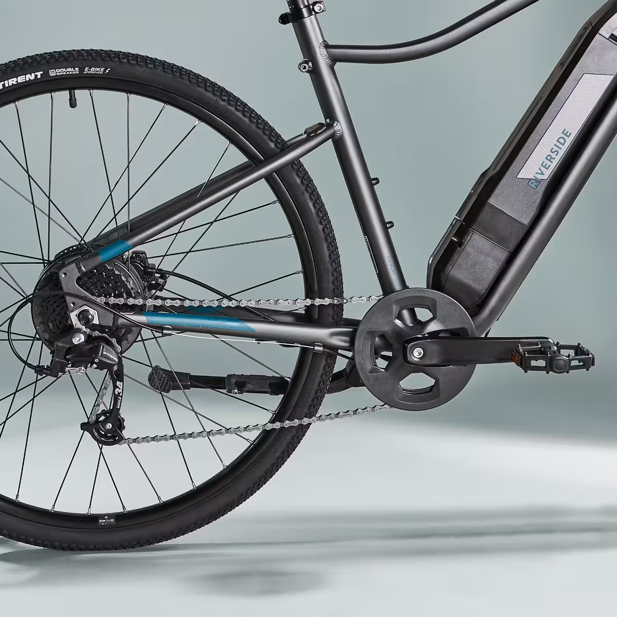 RIVERSIDE 500 E - Bicicletta da trekking elettrica con pedalata assistita