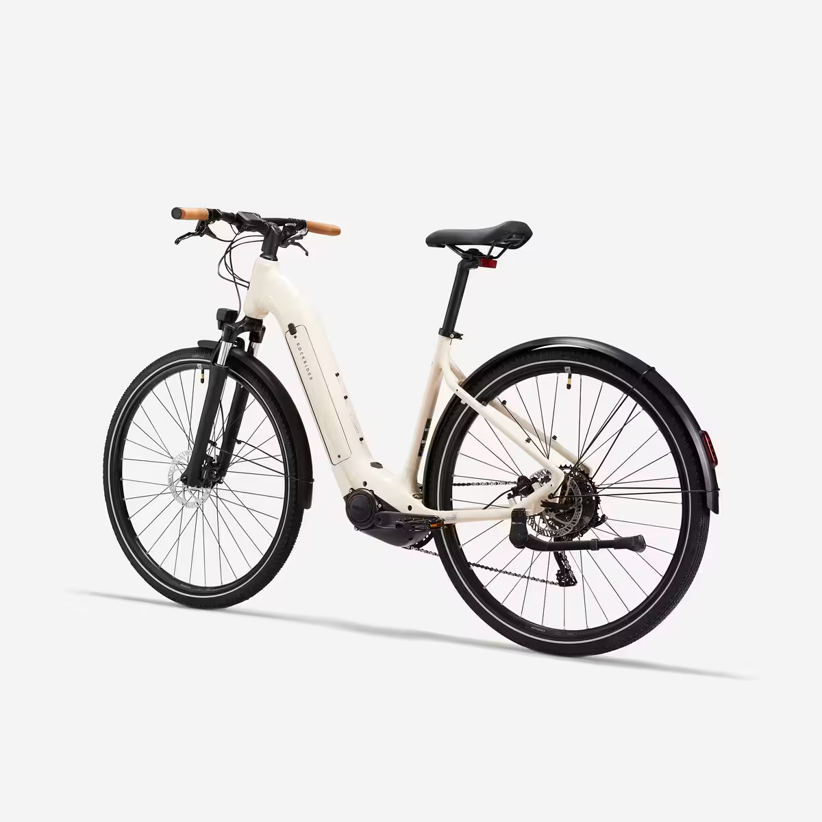 ROCKRIDER - Bici elettrica da trekking E-ACTV 500 con motore centrale e telaio basso
