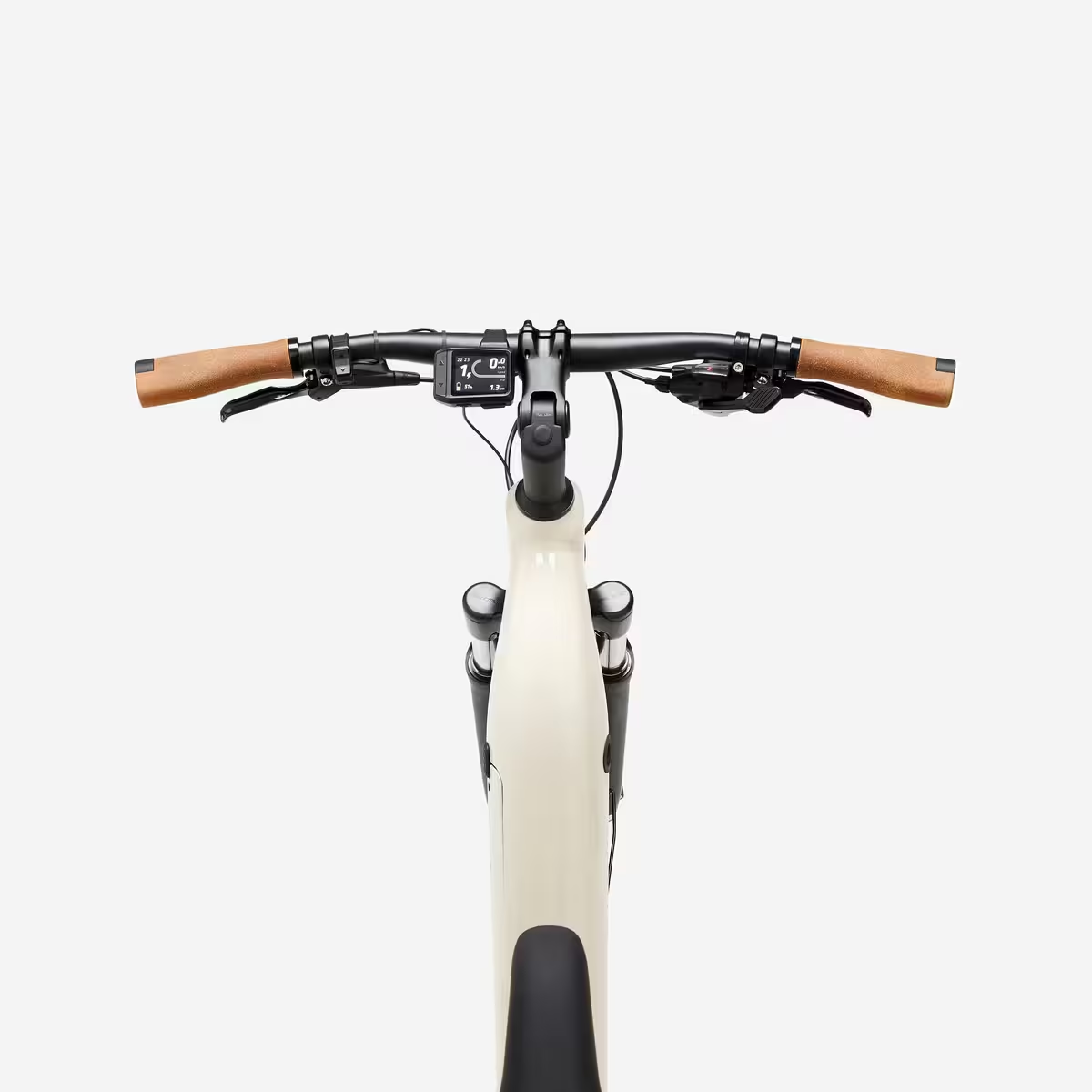 ROCKRIDER - Bici elettrica da trekking E-ACTV 500 con motore centrale e telaio basso
