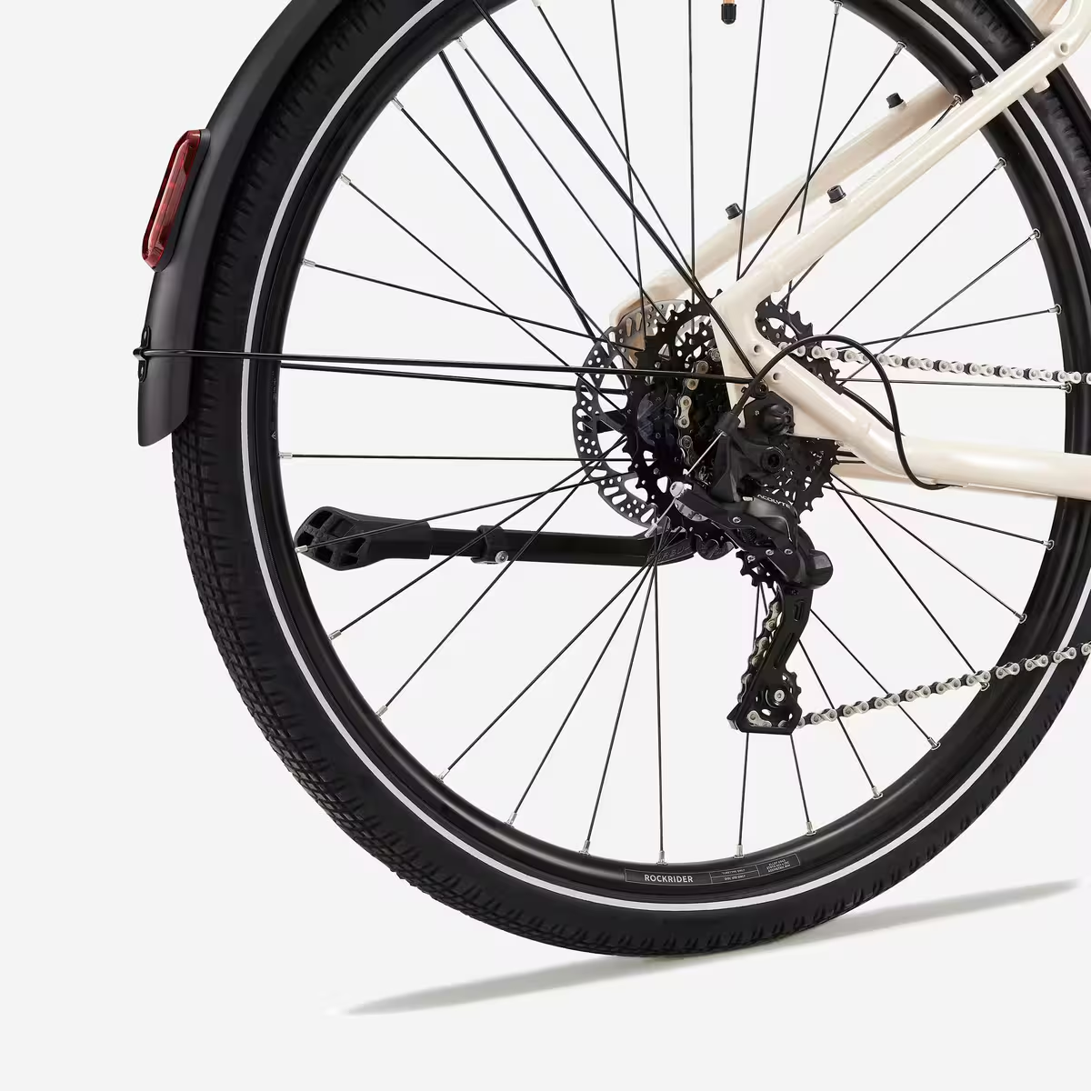ROCKRIDER - Bici elettrica da trekking E-ACTV 500 con motore centrale e telaio basso