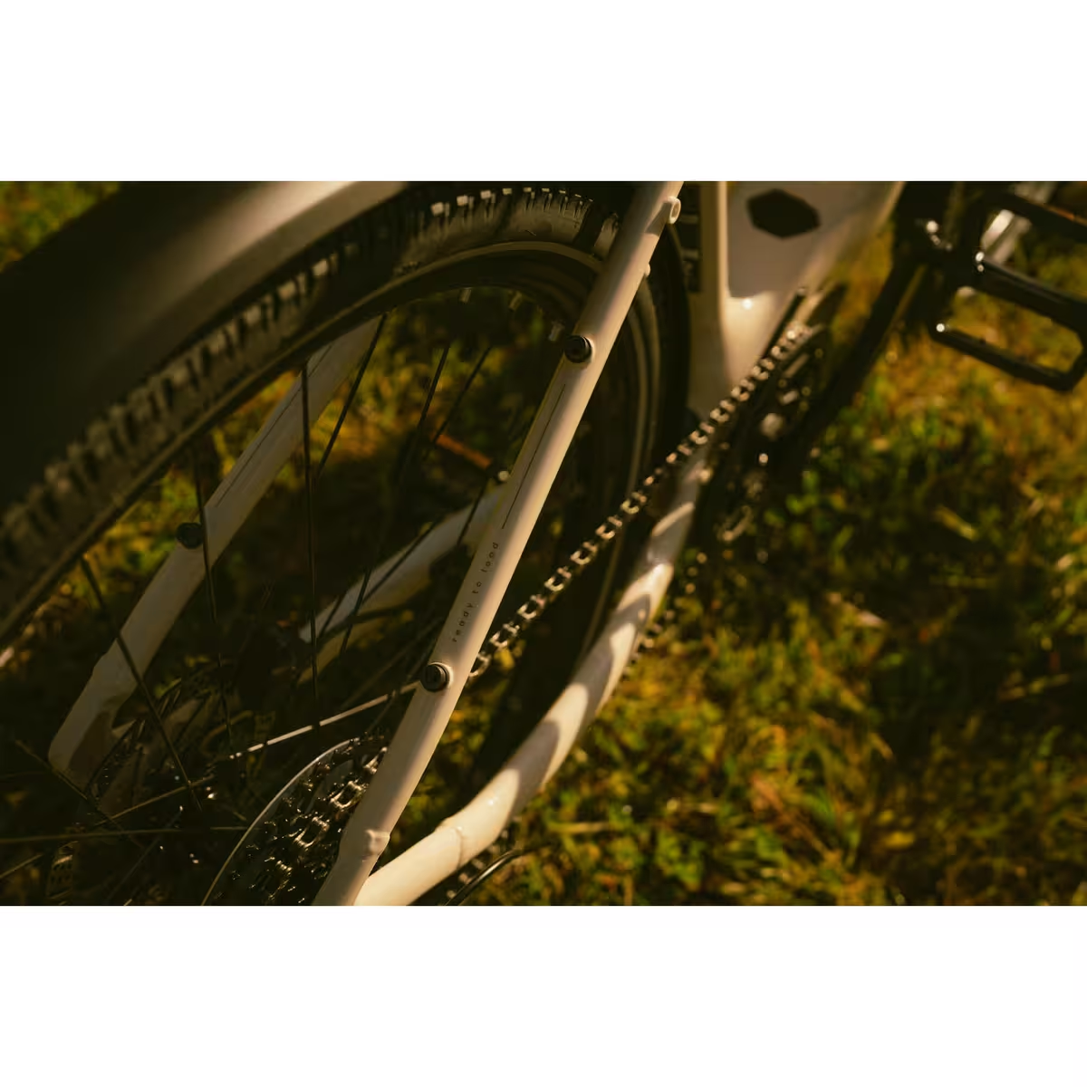 ROCKRIDER - Bici elettrica da trekking E-ACTV 500 con motore centrale e telaio basso