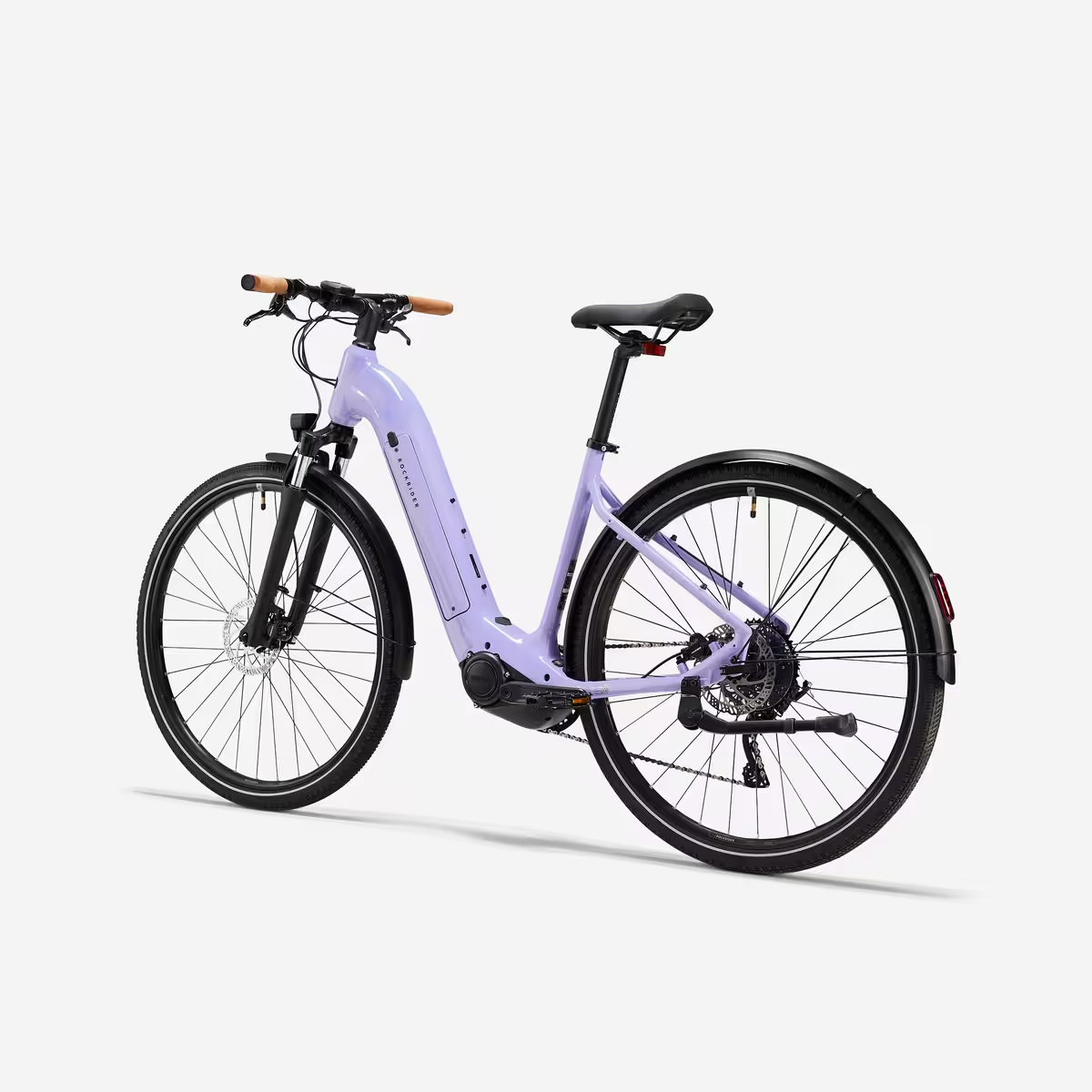 ROCKRIDER - Bici elettrica da trekking E-ACTV 500 con motore centrale e telaio basso