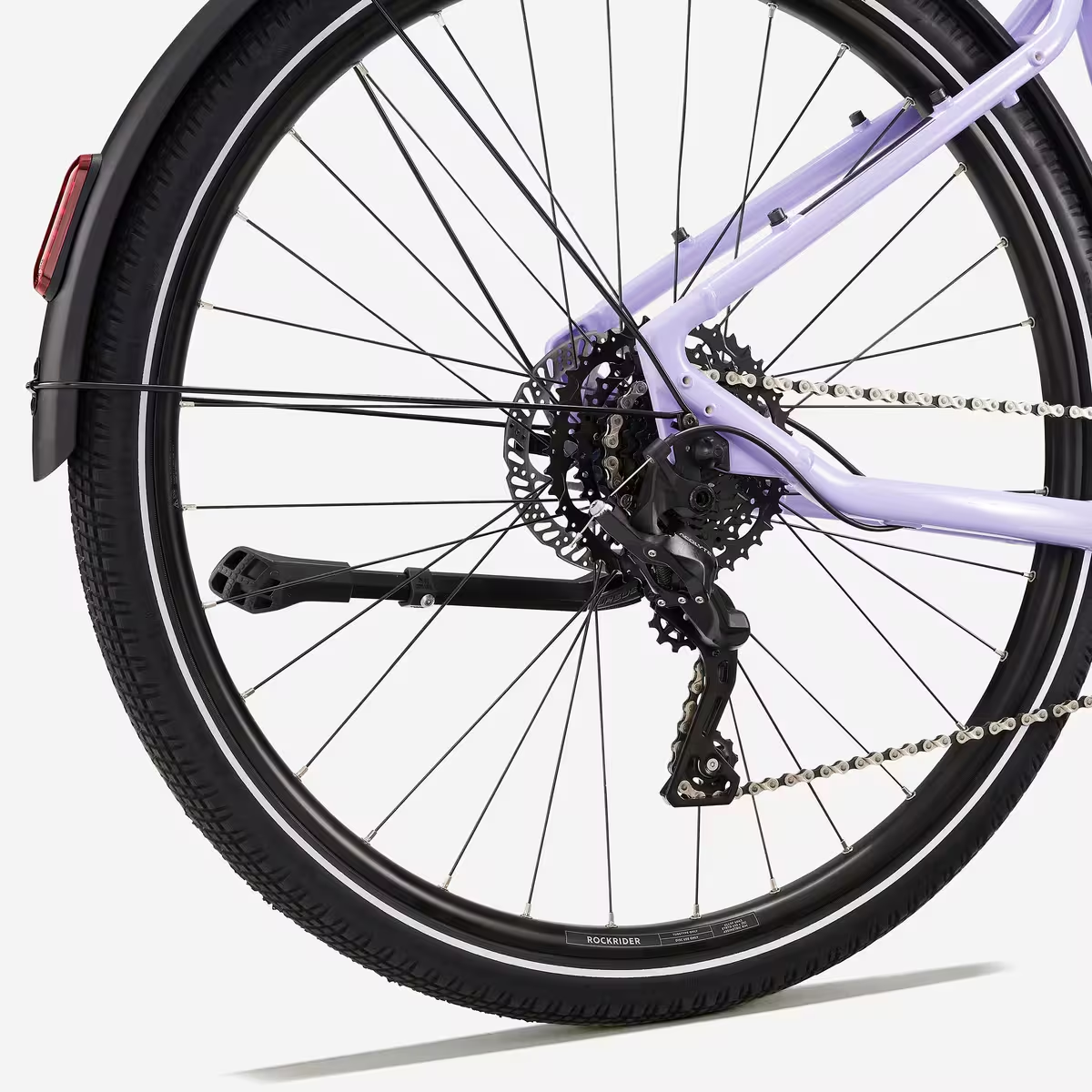 ROCKRIDER - Bici elettrica da trekking E-ACTV 500 con motore centrale e telaio basso