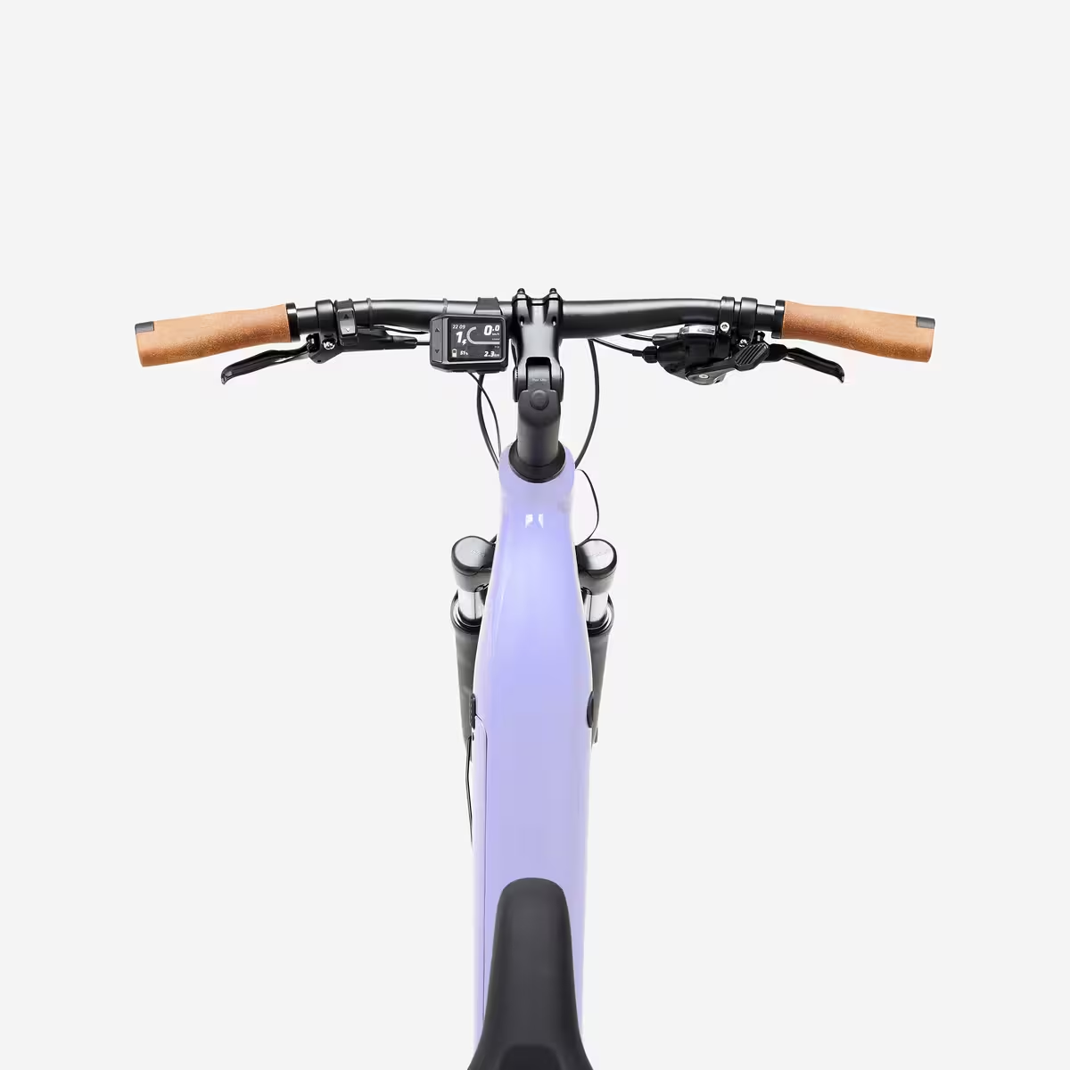 ROCKRIDER - Bici elettrica da trekking E-ACTV 500 con motore centrale e telaio basso
