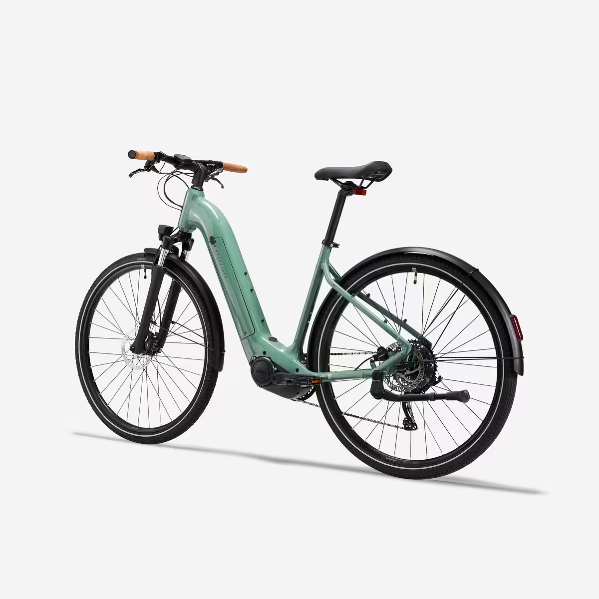 ROCKRIDER - Bici elettrica da trekking E-ACTV 500 con motore centrale e telaio basso