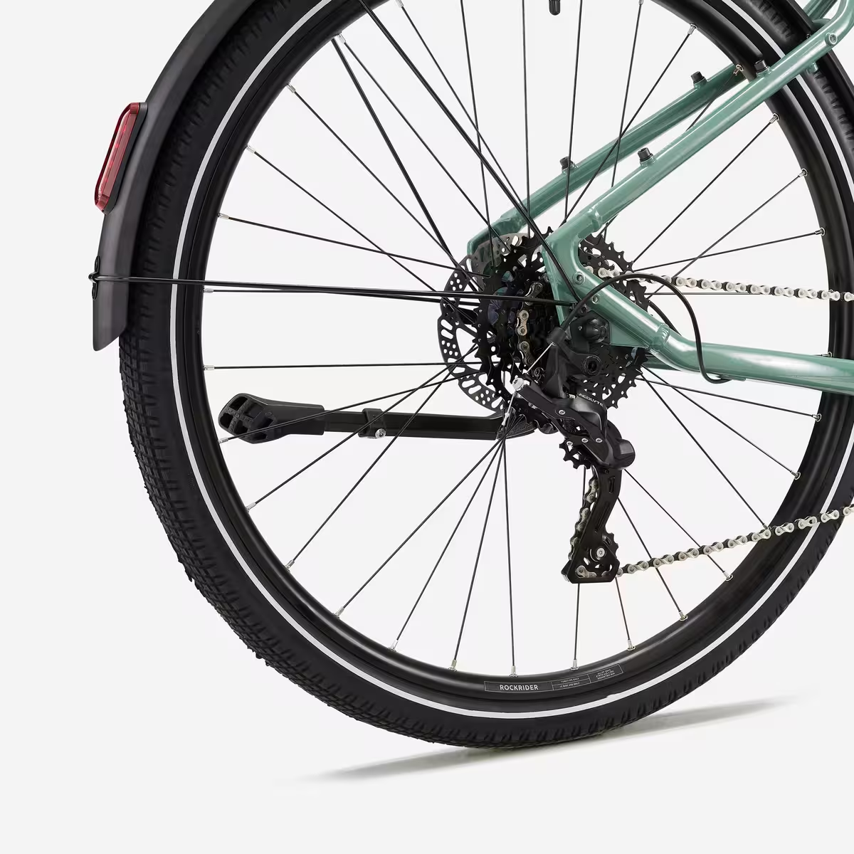 ROCKRIDER - Bici elettrica da trekking E-ACTV 500 con motore centrale e telaio basso