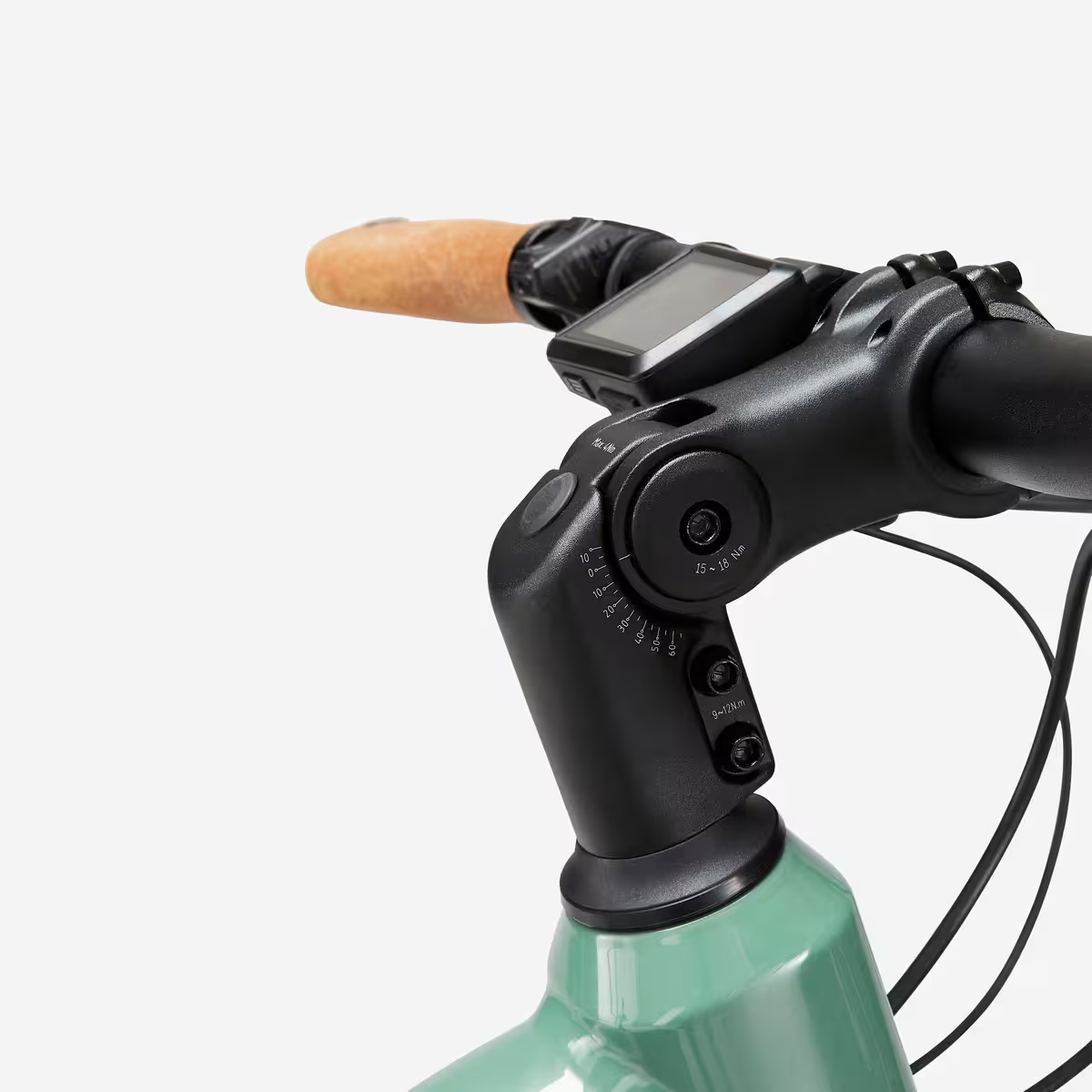 ROCKRIDER - Bici elettrica da trekking E-ACTV 500 con motore centrale e telaio basso