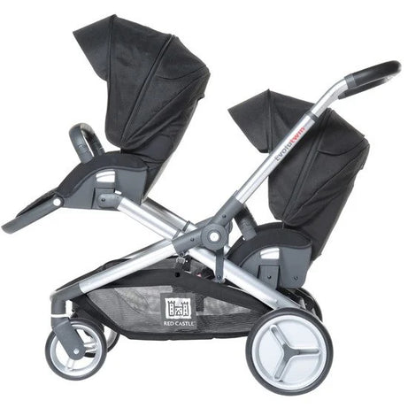 Passeggino Evolutwin® – 2 posti nero di Red Castle