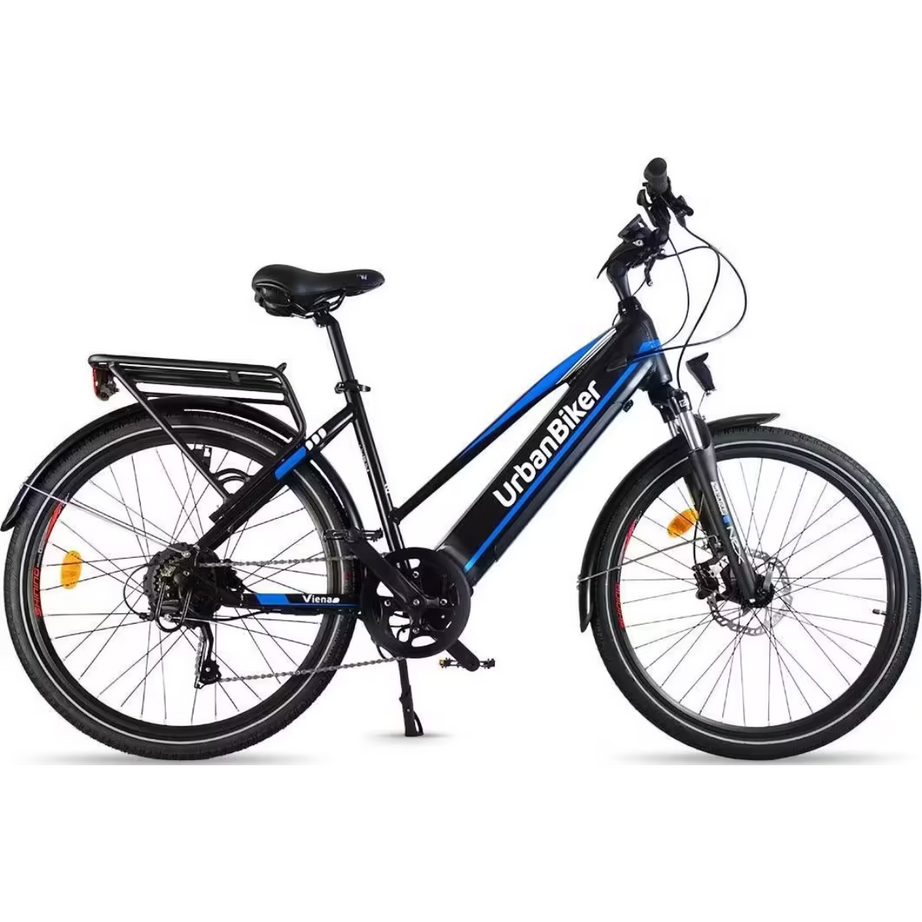 Urbanbiker Vienna - Bici elettrica da trekking - 200 km di autonomia, 26 pollici